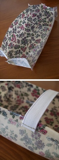 ボックスティッシュカバー 無料型紙- パターンレーベル