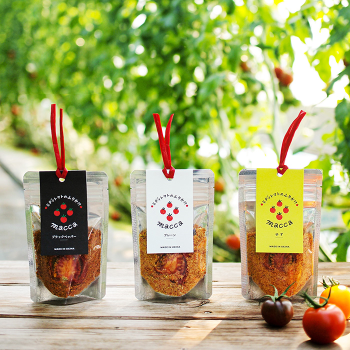 004上質なイラストで魅せる、 こだわりのミニトマト。TP東京