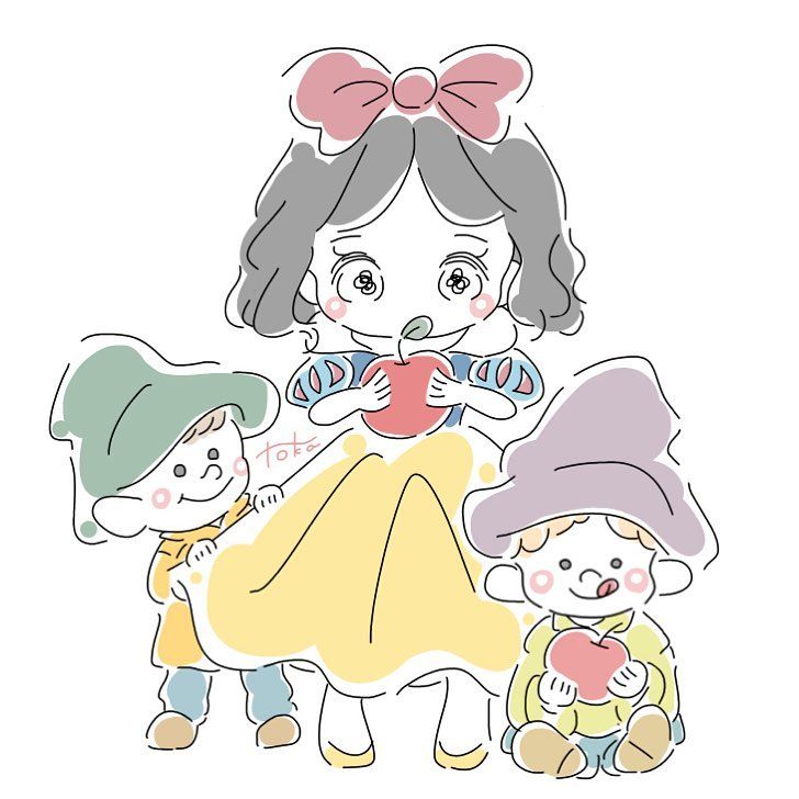 ディズニー風◎かわいい似顔絵を描きます SNSのアイコンやプレゼントなどに♡ココナラ