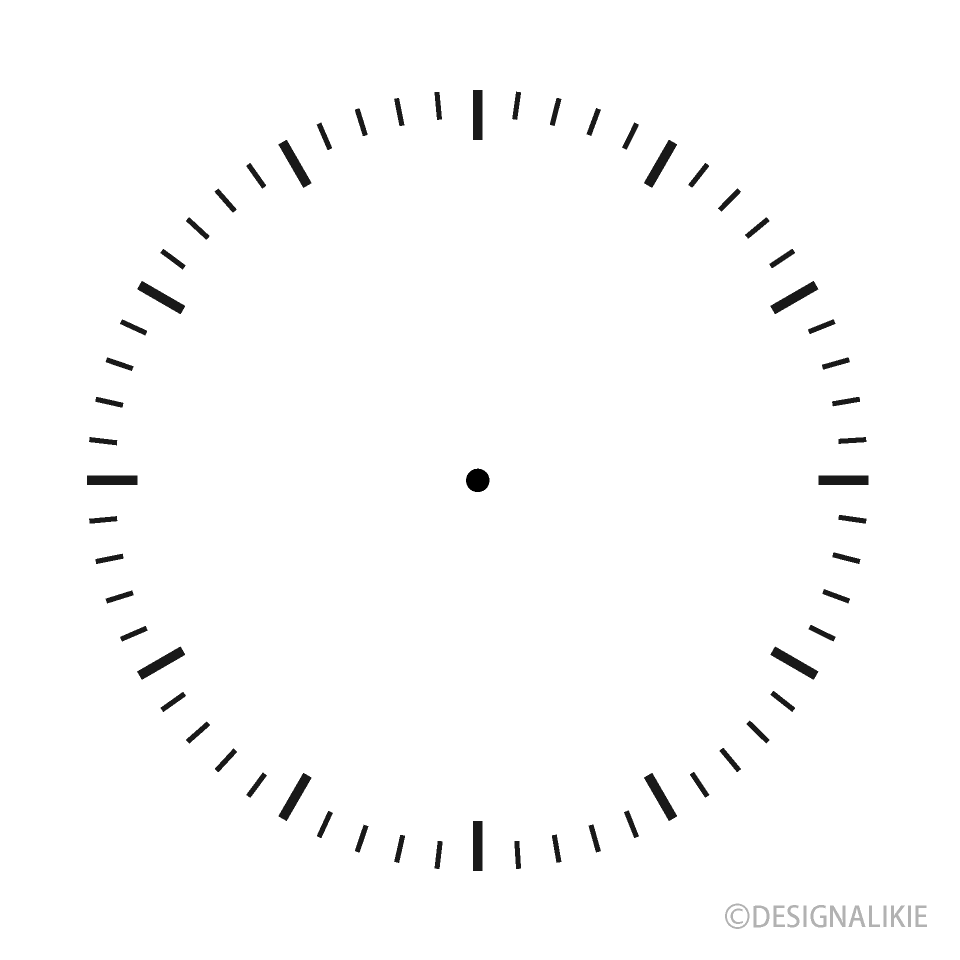 時計 文字盤イラスト無料イラスト・フリー素材なら「イラストAC」