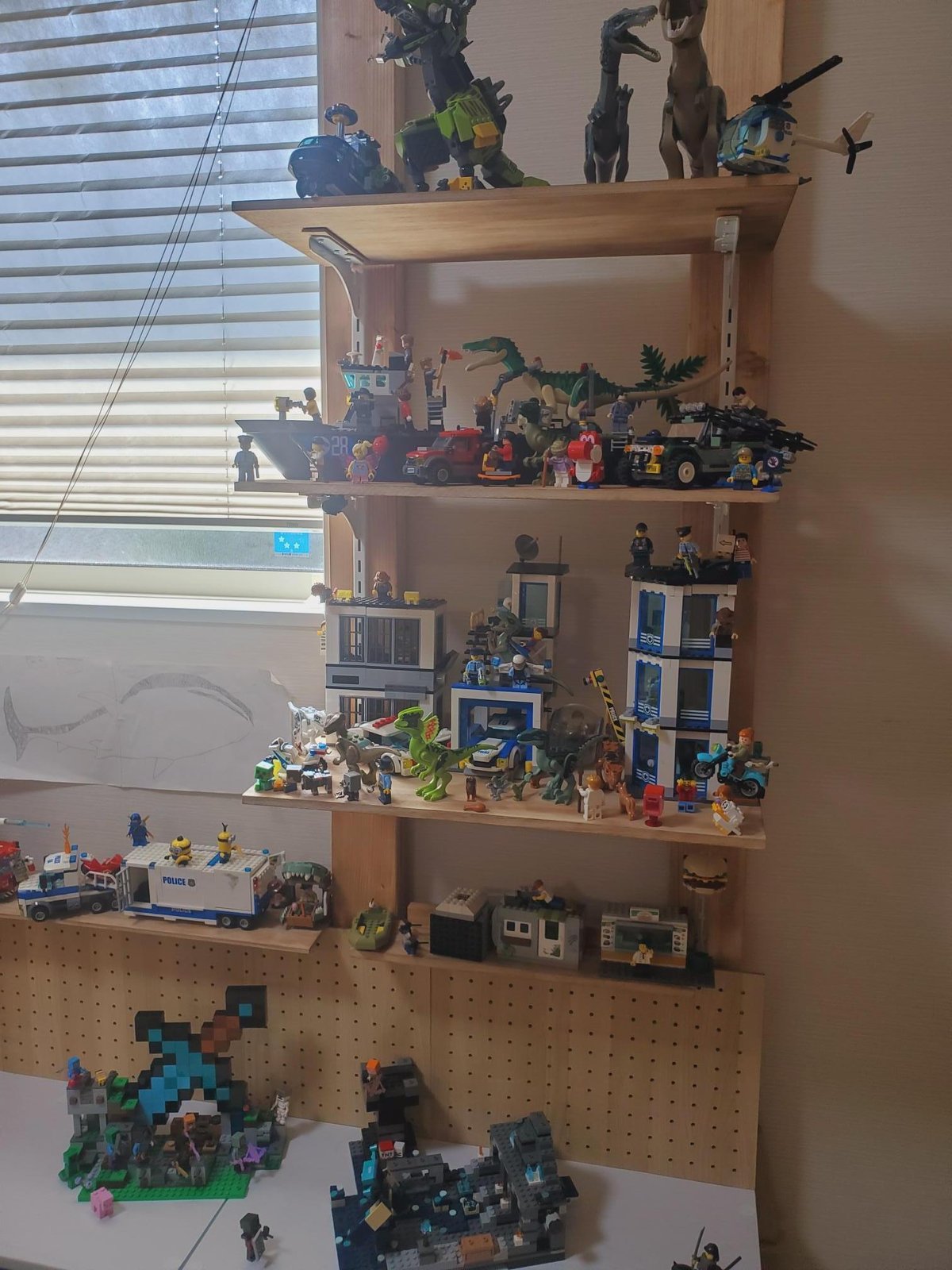 The Best Way to Display Lego Builds - Jacob's Lego Museum and UpdatedBedroom