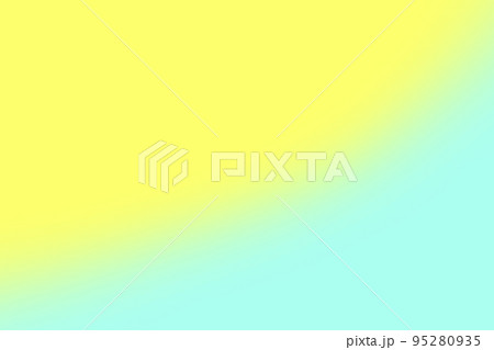 水彩素材 黄色とピンクのグラデーション イラスト素材4523252- フォトライブラリ