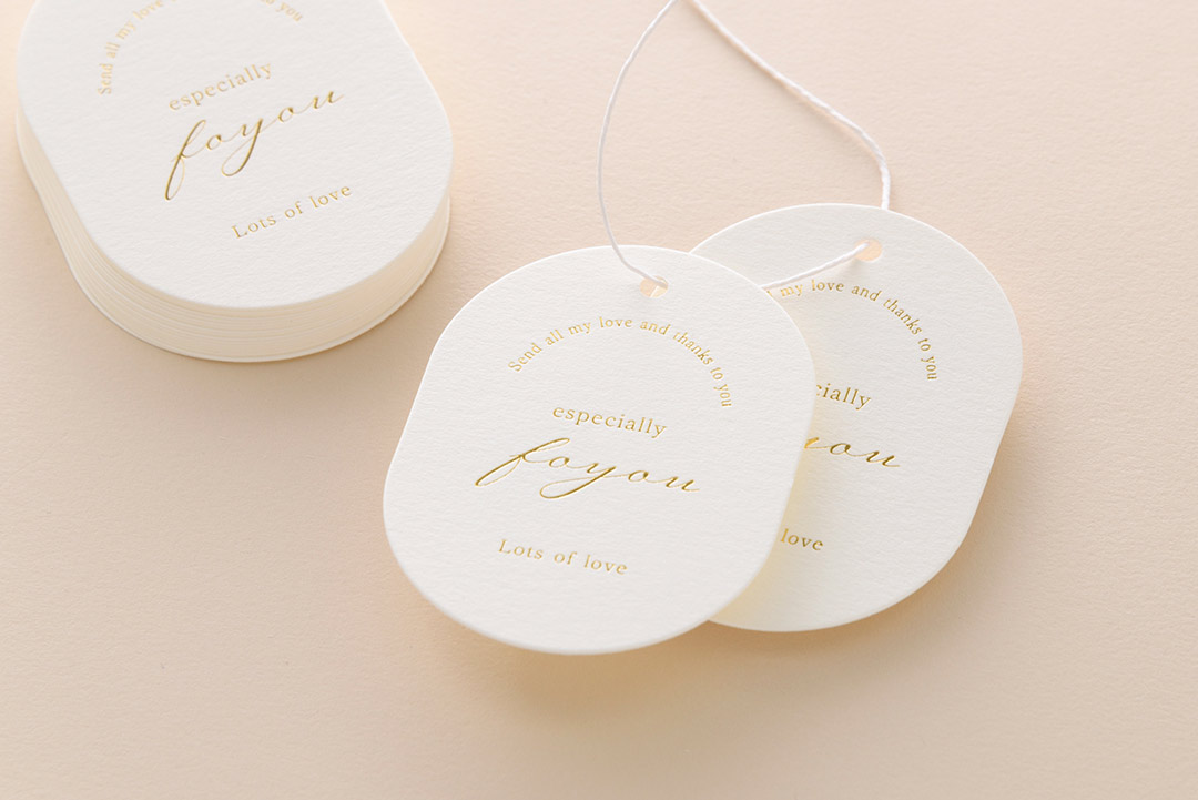 下げ札 オンラインでデザイン・オーダー可能