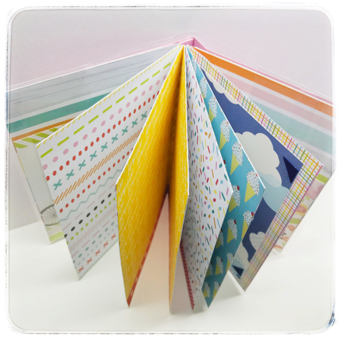 セリアのリングノートでスクラップブッキング - のらり主婦日記