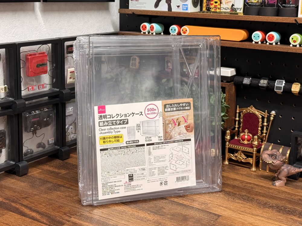 ダイソーのケースを使って、子供のパズルを収納しましたそぼくりっぷ