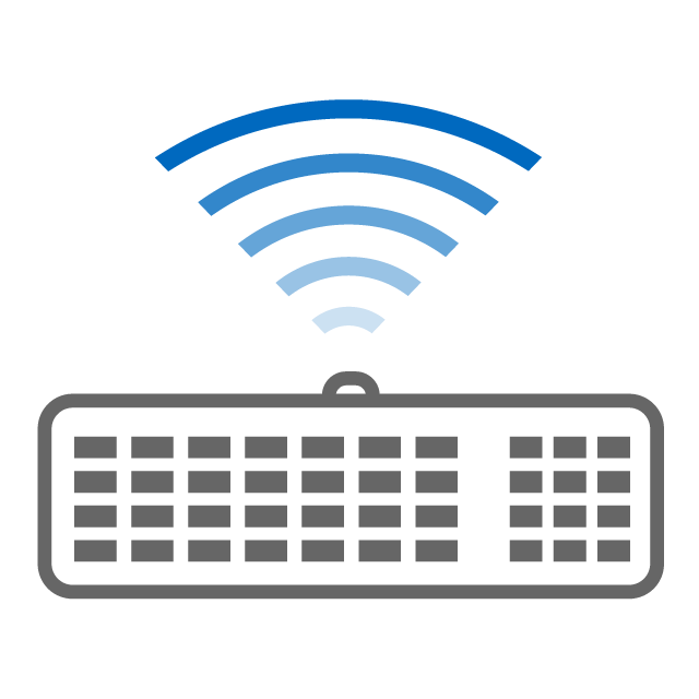 パソコンのキーボードを打っているイラストかわいいフリー素材集 いらすとや