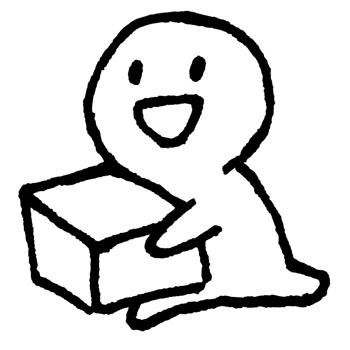 段ボールを運ぶカップルのイラスト素材3692141- PIXTA