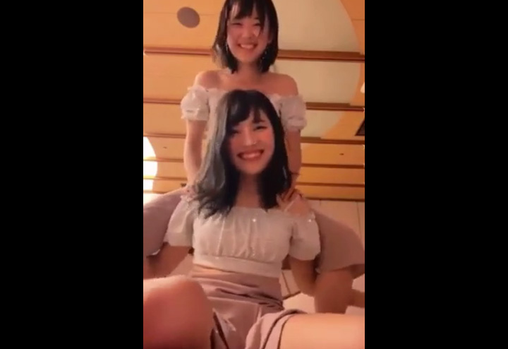 アへ顔 乳出し動画』エロ垢 韓国人のティックトッカー(Tiktok) おっぱい脱いだら凄いオカズだった