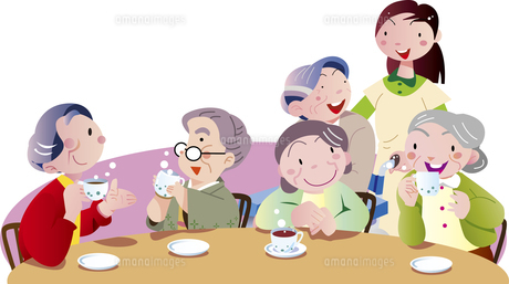 サービスカウンターの女性イラスト無料DDBANK