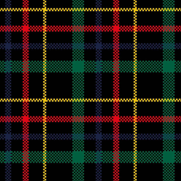 タータンチェック 紺 - No: 631554写真素材なら「写真AC」無料 フリー ダウンロードOK