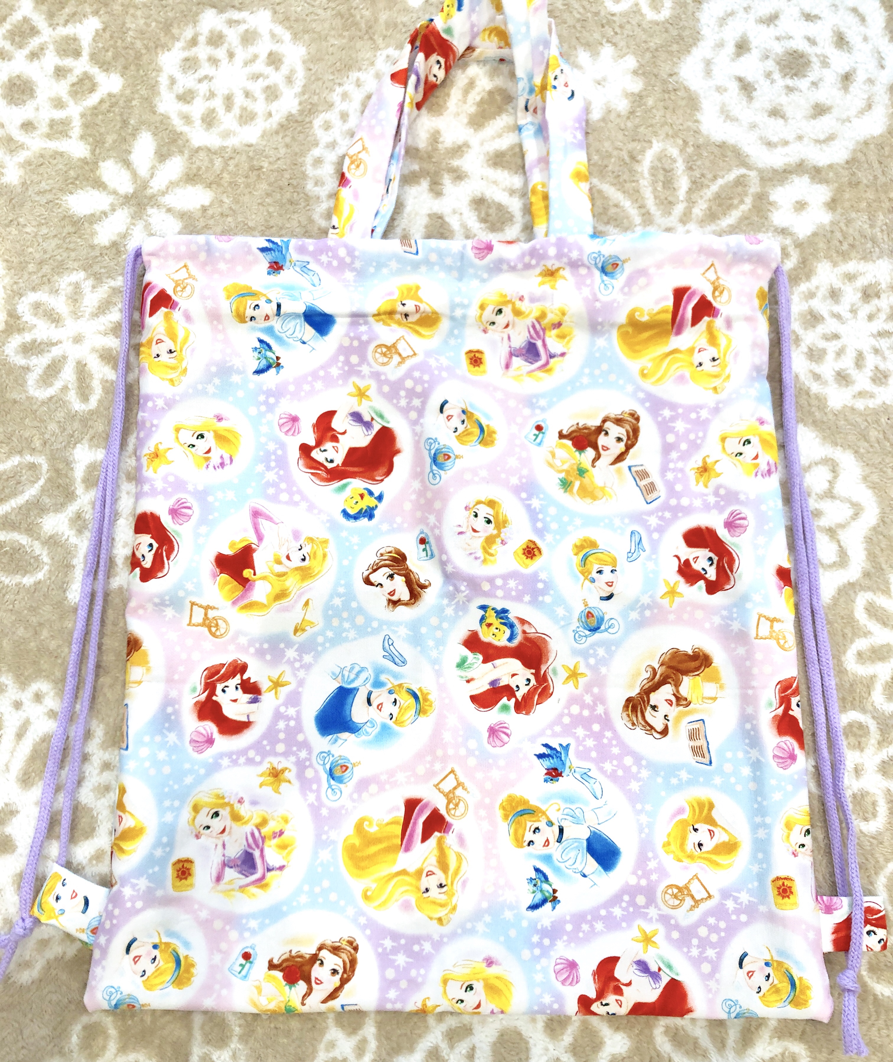 子供用リュックの作り方 シンプルで長く使えるデザインの型紙使用 - わくわく♪ハンドメイド