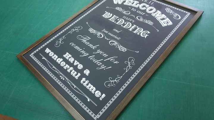 木製 ブラックボード 黒板 看板 H98cm 片面 A型看板ブラックボード マグネットOK インテリア 店舗用品 店舗販促 wbs-dl98