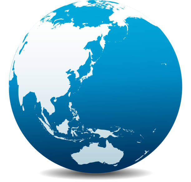 地球と飛行機のアイコン グローバルイメージ イラスト素材6355311- フォトライブラリ