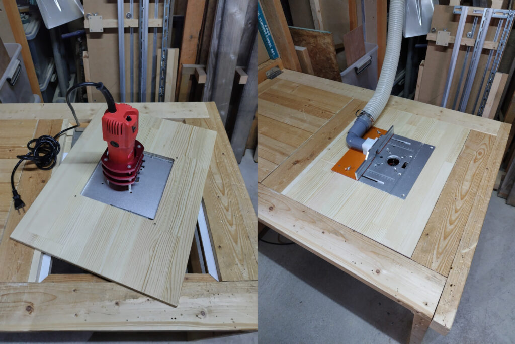 CarAngels ルーターテーブル 700mmフェンスシステム リミッター調整可能 集塵ボート付き アルミニウム