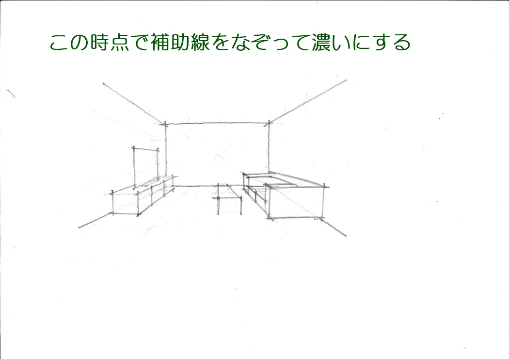 手描きパース - 多様なタッチや描き方で作成バロンデザイン事務所