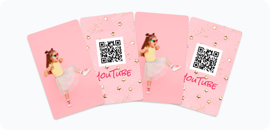 サンリオ×チェック柄 トレカの作り方 デザイン紹介