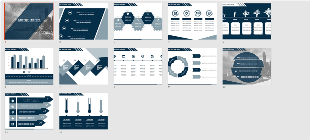パワーポイントで作るおしゃれなプレゼン