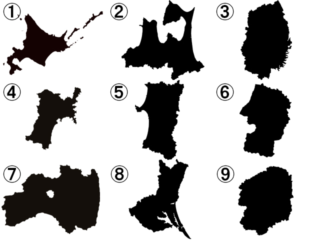栃木県の地図イラスト＜モノクロシルエット画像＞ - 日本地図無料イラスト素材集