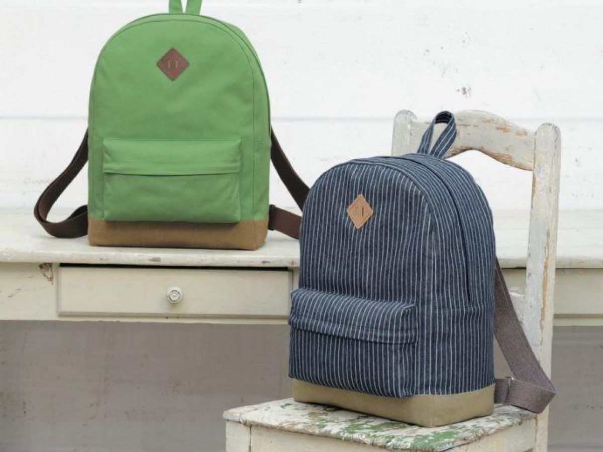 手作り リュックの作り方・無料型紙: Violet's memorandum