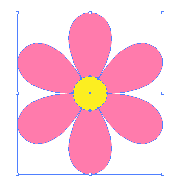 簡単な花作り：“パンク・膨張”: イラレ・レシピ 時々フォトショ