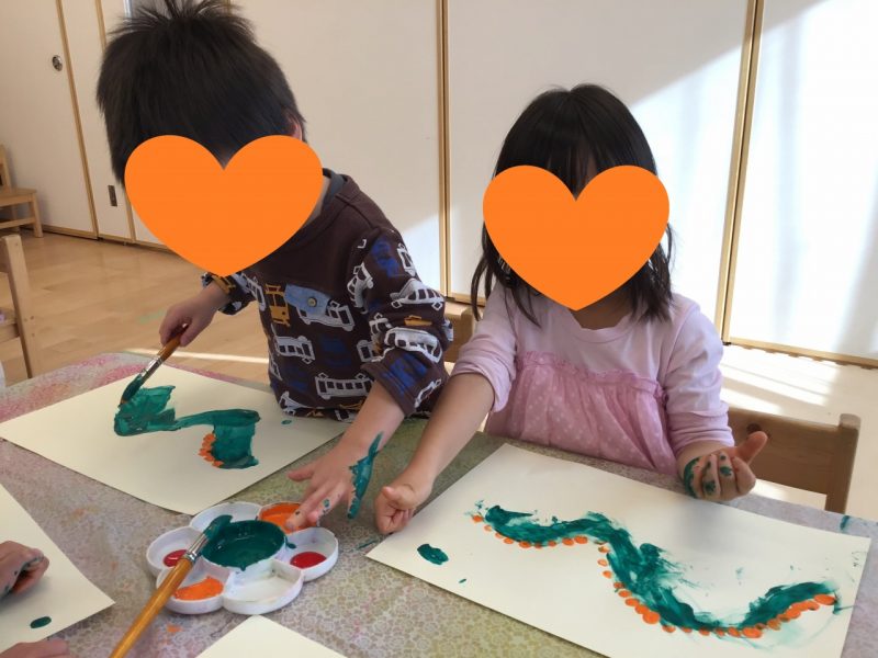 お正月にぴったり！辰のスタンプ遊びガイド