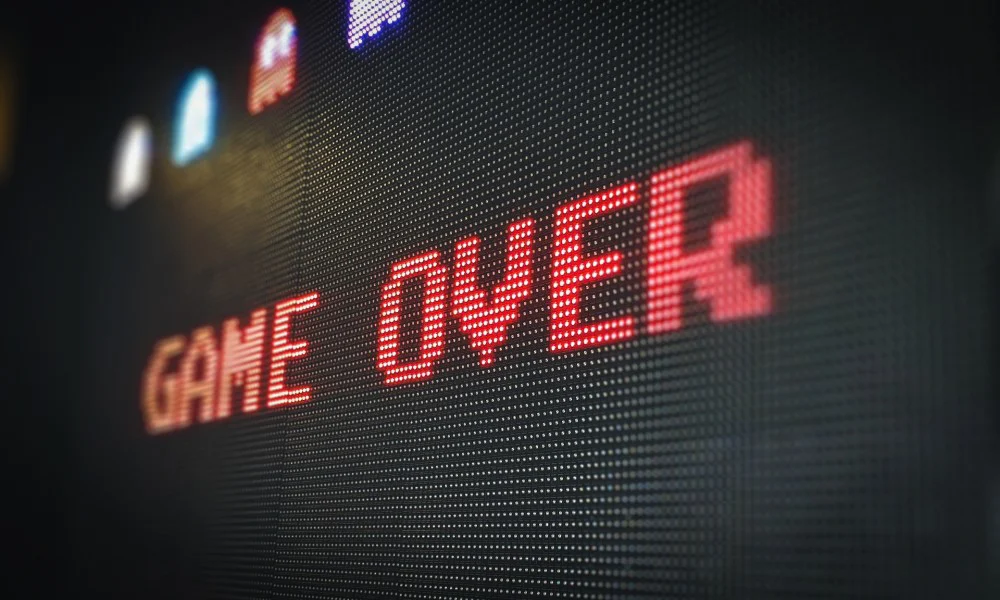 商用フリー ゲーム実況用の画面枠・４人用 緑・黒ムビデザ動画編集向けのデザイン素材集