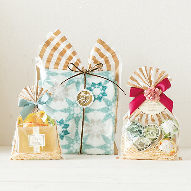 個包装ラッピング 透明袋＋リボン自家製 手作り 無添加グラノーラ通販リアン