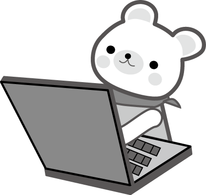 ノートパソコンのイラストエコのモト