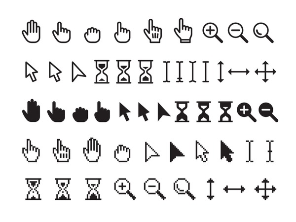 9,743 Mouse Pointer Icon High Res Illustrations - Getty Images