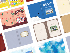 デザインフィルムを重ねてフィルター写真に！シンプルおしゃれな誕生日アルバム 手作りアルバムアルバムキッチン