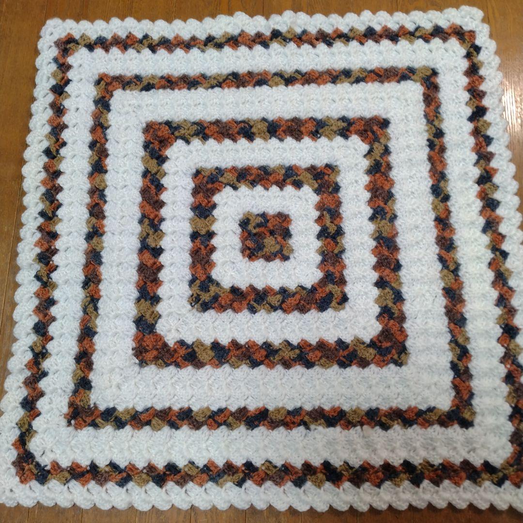 ダイアゴナルステッチのランチョンマットをエンジェルコットンで編む - あみーず