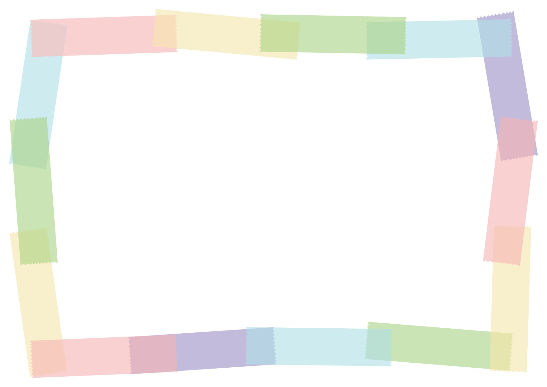 桜のフレーム・飾り枠素材07イラスト無料・かわいいテンプレート