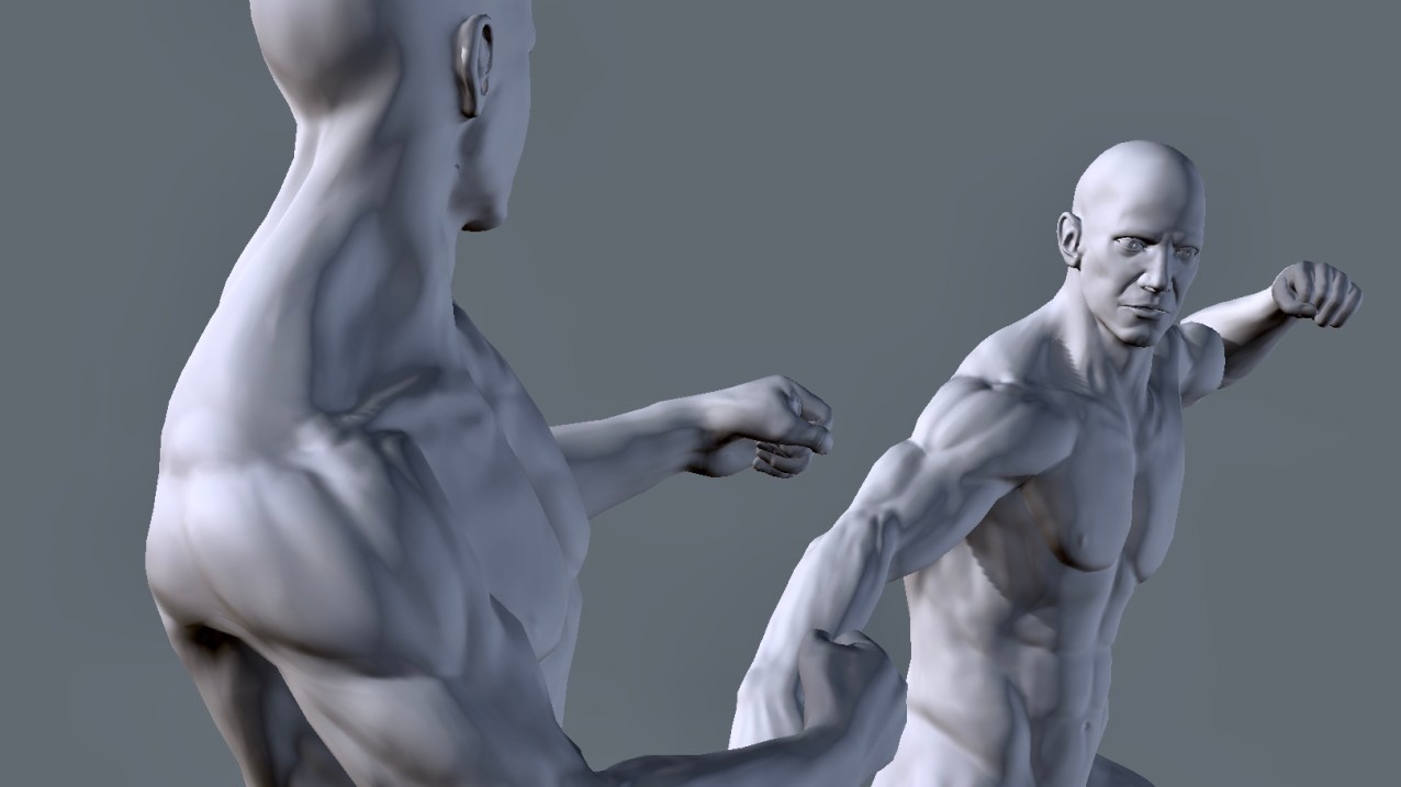 Bot3D Editor3Dの美少女キャラに自由に振り付けしてアニメーション動画を作れるアプリiPad Creator