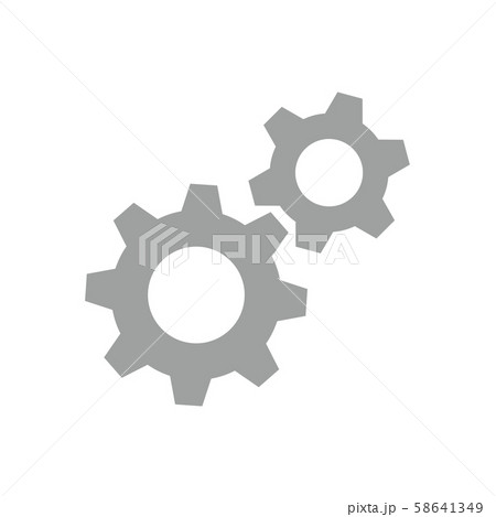 歯車のアイコン素材セット_シルエット_イラストのイラスト素材69910275- PIXTA