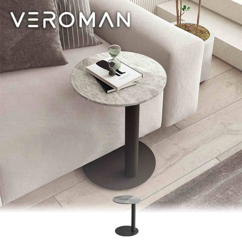 GUBI グビ TS SIDE TABLE TS サイドテーブル ブラスベース ブラウンエンペラドールマーブル φ40GUBITHECONRAN SHOP コンランショップThe Conran Shop