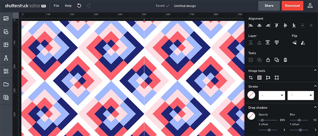 Illustratorの回転と繰り返しを使って、オシャレな幾何学グラフィックDesignSpot デザインスポット
