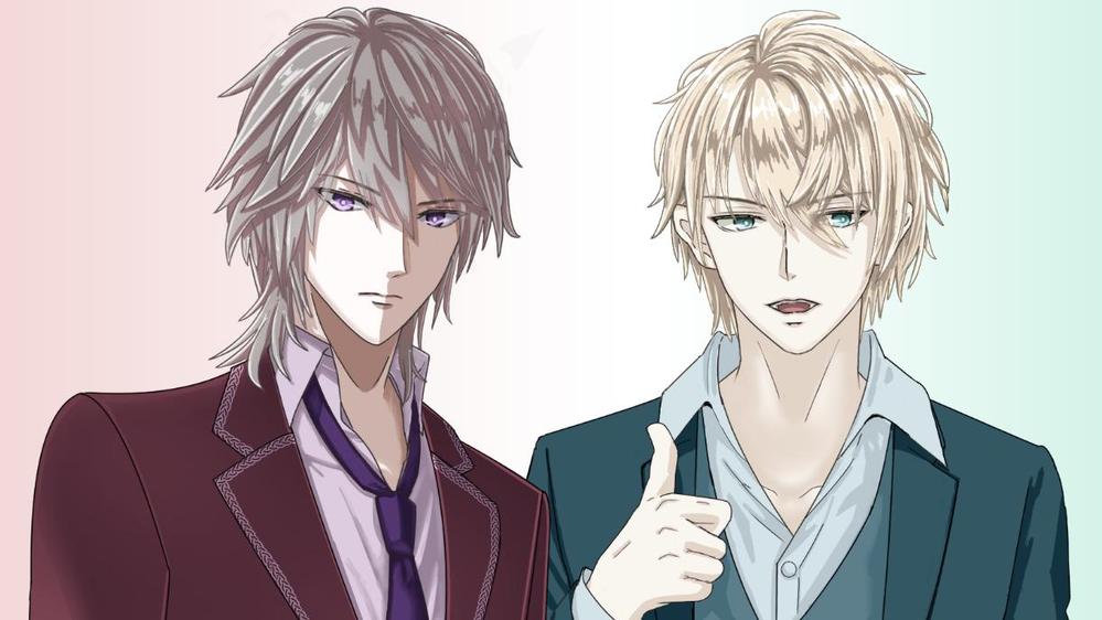 女性向け男性イラスト - ランサーズ