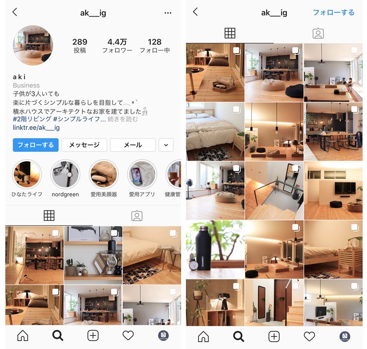 インテリアや雑貨・家具選びの参考にしたい人気インスタグラマー10名