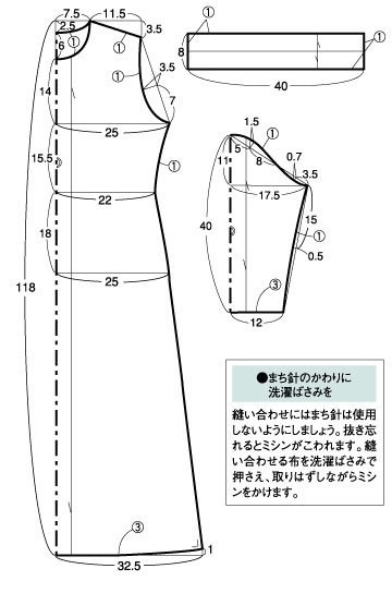 型紙 クラシカルワンピース 771型紙 布と型紙のお店 クルール 通販 7381902Creema クリーマ
