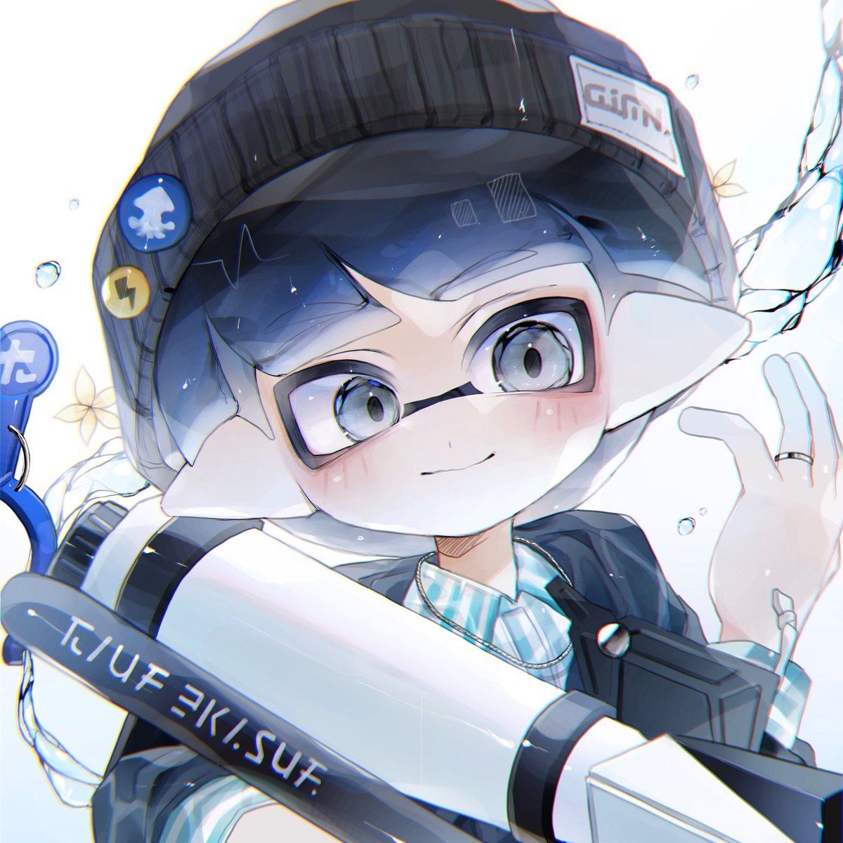 ゲーム・おもちゃ、かわいい、スタイリッシュ・おしゃれ、カジュアル、にぎやか・ポップ、イラストのバナースプラトゥーン2NintendoSwitchBANNER LIBRARY