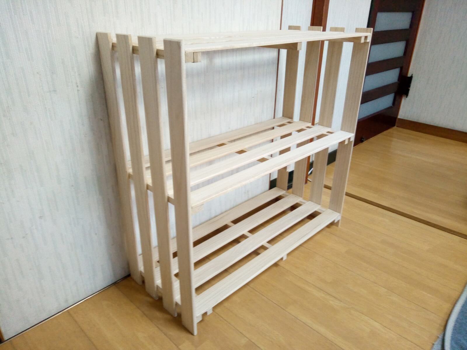 すのこを使ったDIYラックの作り方「桧 ひのき のすのこ」生産数日本一のすのこ王国