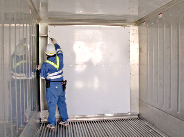 冷蔵食品用の新しいリーファーコンテナ 冷蔵コンテナ