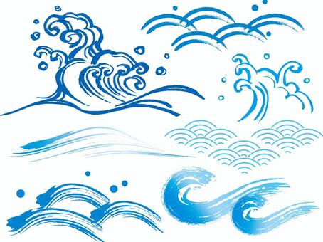 波模様のイラスト素材 - PIXTA