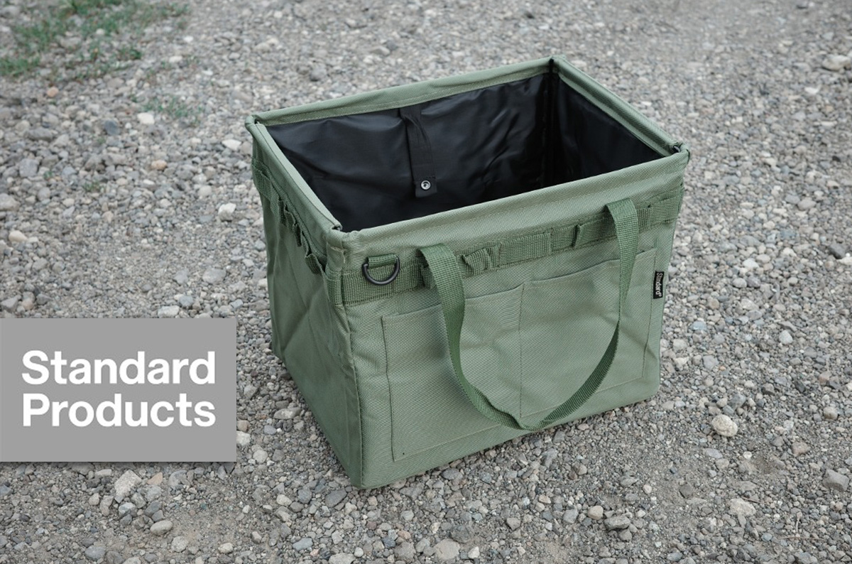 折りたたみソフトバスケット グレー- 100均 通販 ダイソーネットストア 公式