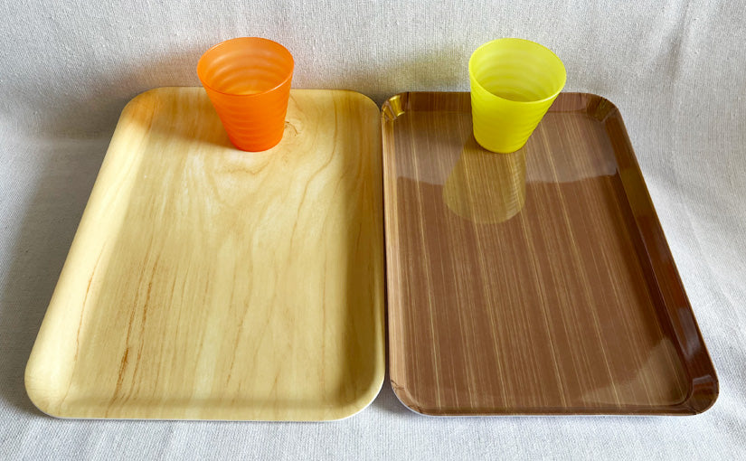 すべり止め付き木製トレー - 100均ブログ miyuremama'ｓ life