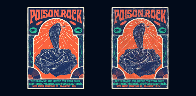 テクスチャーで魅せるデザイン