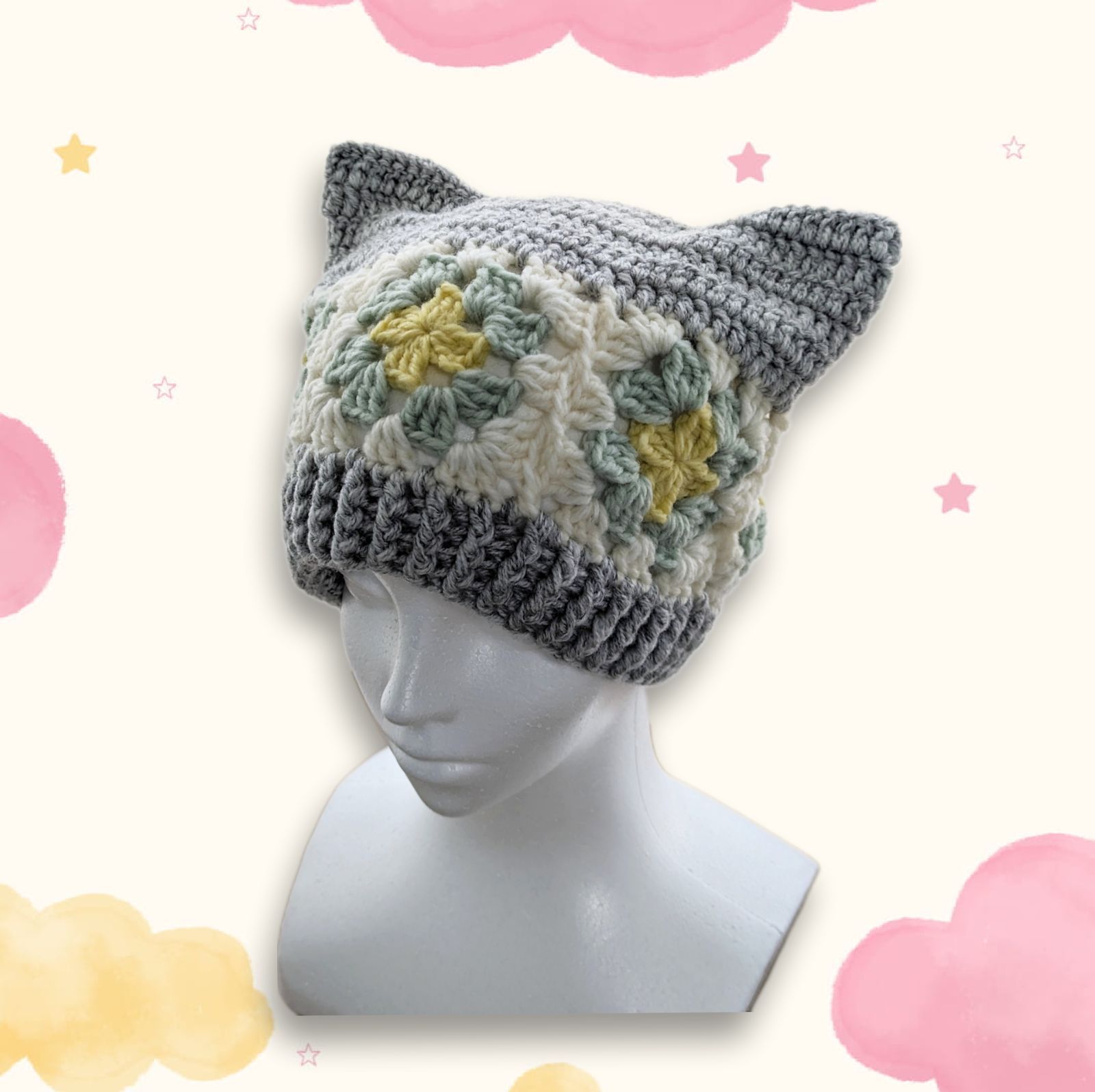 期間限定価格」ボンネット赤ワインレッド ハンドメイド編み物帽子 - メルカリ