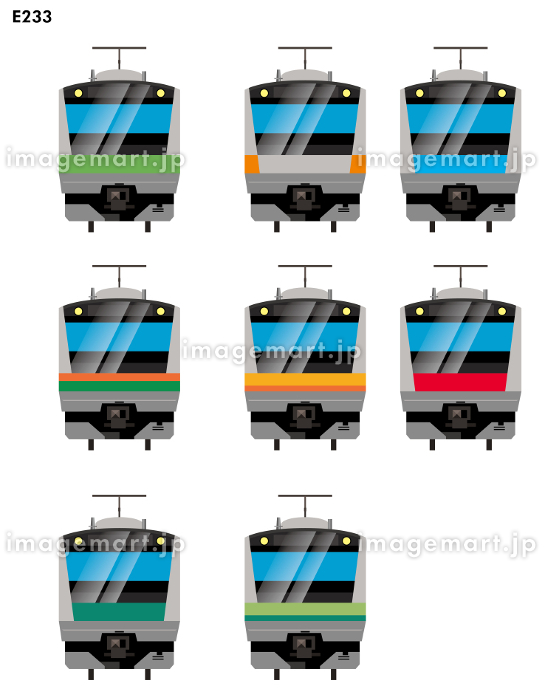 山手線 02イラスト