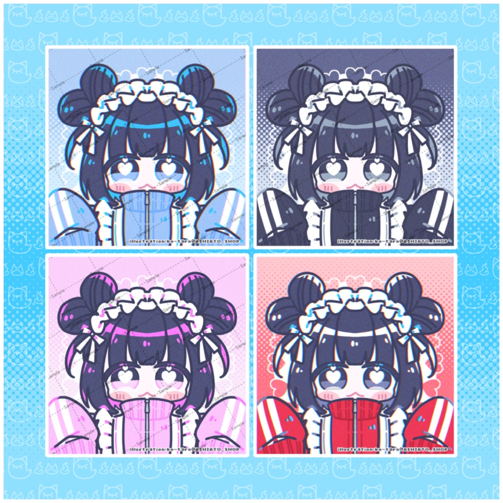 サブカル系デジタルイラストTikTok