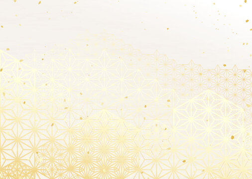 和柄の背景素材 青海波無料イラスト素材素材ラボ